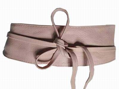 Ceinture Vintage En Cuir JACQUELINE RIU – Modèle Authentique Taille 83/85 Cm – Couleur Taupe